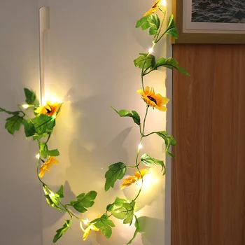 

LED Light String Garland Lights Maple Leaves Decoration Lights LED Lights String For Christmas Wedding Party Decor Fairy Lights