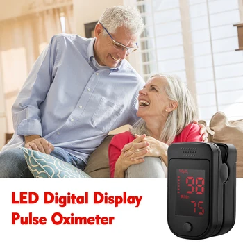 

Digital Fingertip Pulse Oximeter LED Oximetro Blood Oxygen Pulse Heart Rate Monitor SpO2 Health Monitors Portable Oximetro