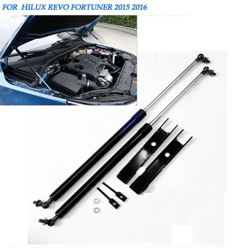 

2pcs Car Front Bonnet Hood Lift Gas Shock Struts Support for Toyota Hilux REVO 2015 2016