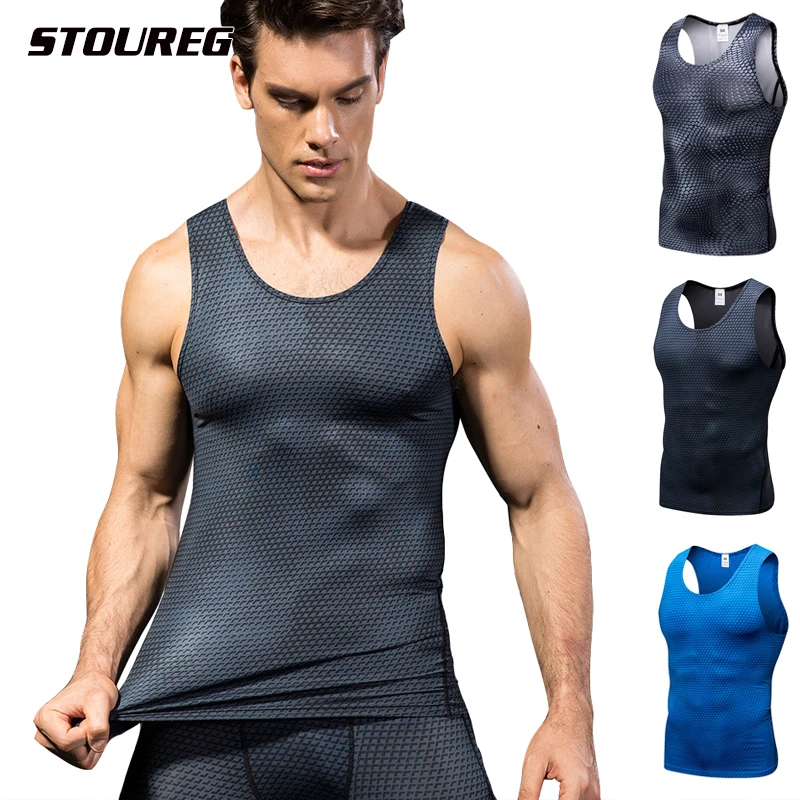 Quick Drying Shirt Running Fitness Training Shirt Men Sports Men's
