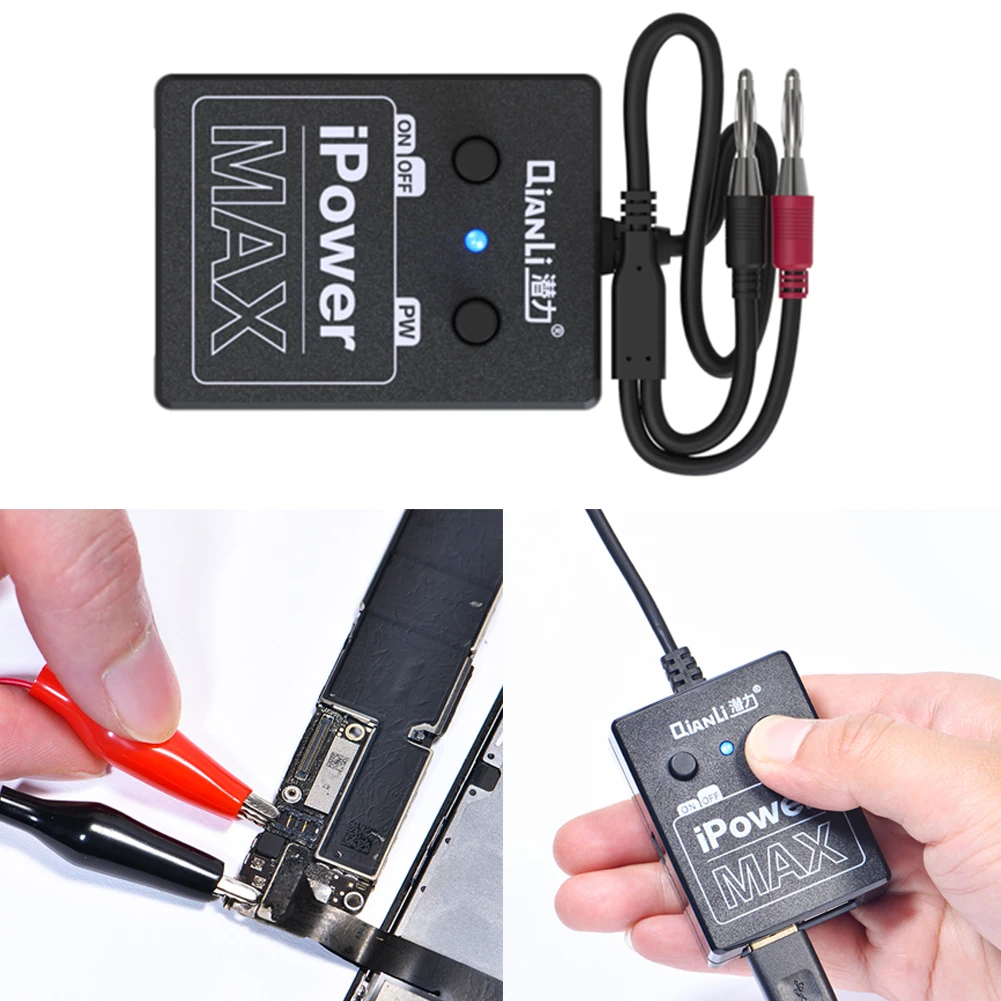 Аксессуары I power Max DC материнская плата для обслуживания мобильного телефона Загрузочная Линия Профессиональный блок питания Тестовый Кабель Набор для IPhone