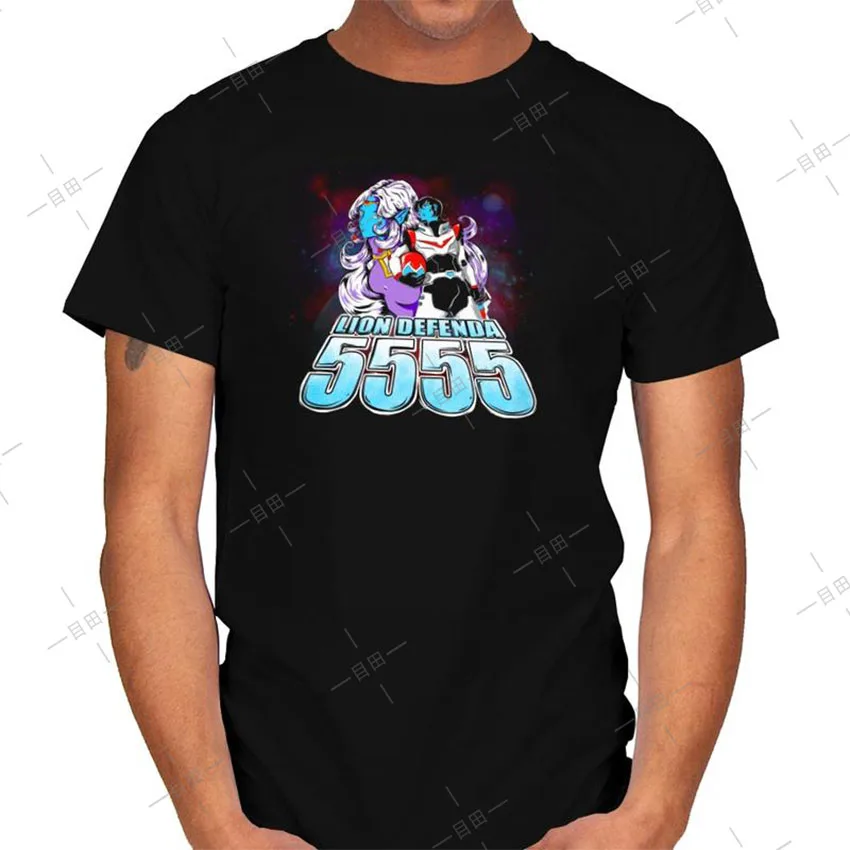 Lion Defenda 5555 футболка daft панк музыка космические роботы научный текст voltron
