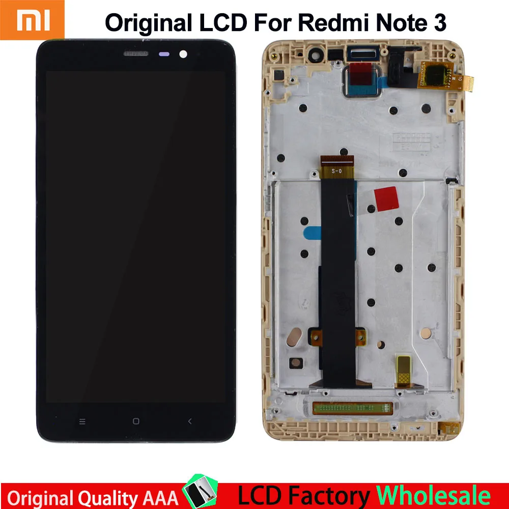 100% протестированный оригинал для Xiaomi Redmi Note 3 ЖК дисплей PRO экран дигитайзер