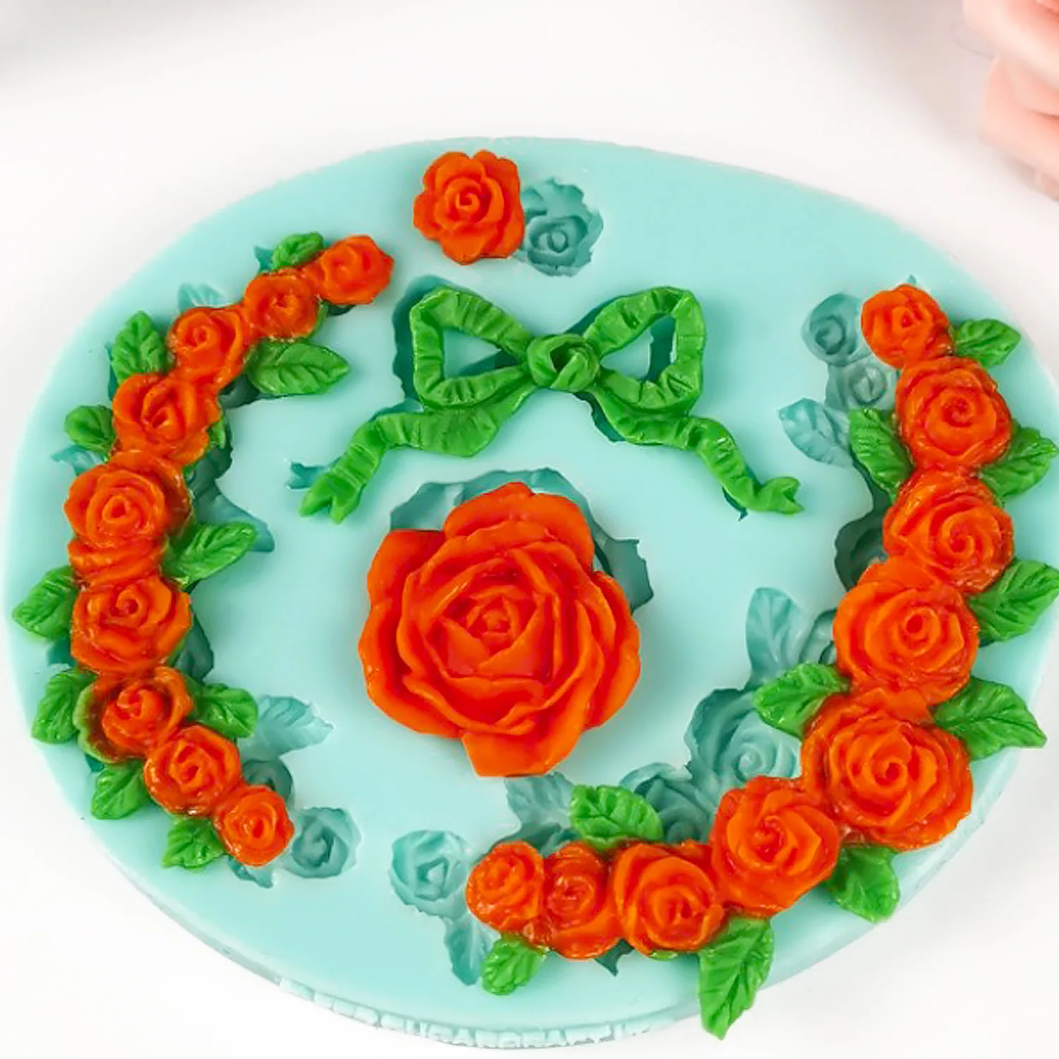 

Silicone Rose Flower Mold Cake Decoration Mold Diy Fondant Mold Resin Baking Tool 10374750