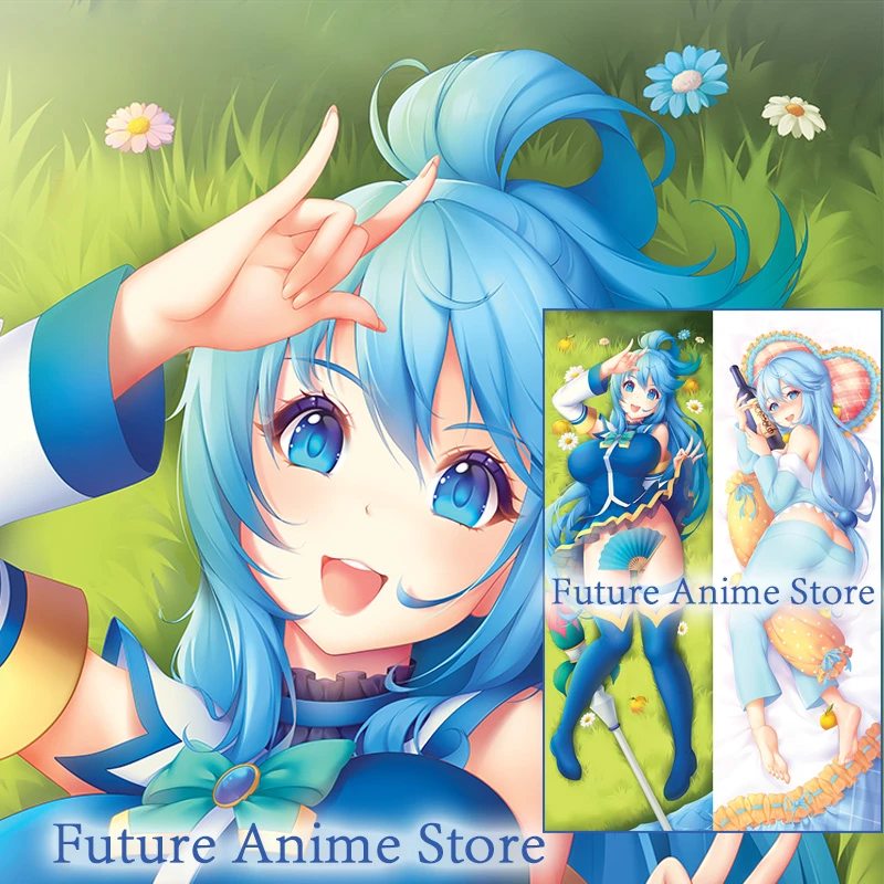 Best Aqua Body Pillow Covers Dakimakura Anime Body Pillow