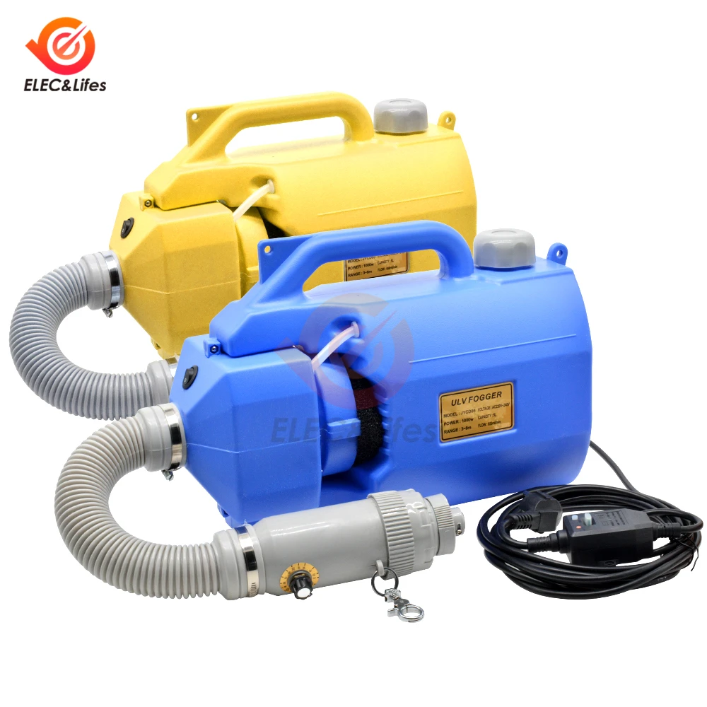 5L Ultra Capacity Portable ULV Electric Sprayer Machine Intelligent Fogger Insecticide Atomizer For Indoor Outdoor | Дом и сад