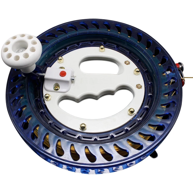 ABS Crystal Wheel Multifunction Sea Fishing Hand Grab Reel Handle Kite Reel-Free | Спорт и развлечения