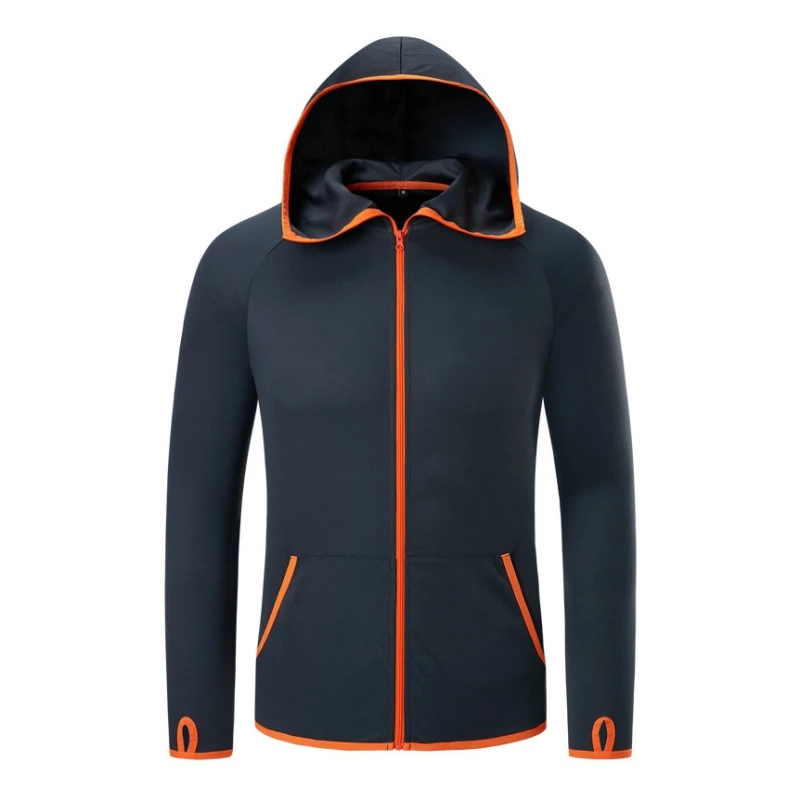 

UNISEX HYDROPHOBIC ICE SILK FISHING CLOTHING COAT ANTI-FOULING WATERPROOF QUICK-DRYING OUTDOOR CAMPING HIKING HOODED JACKETS