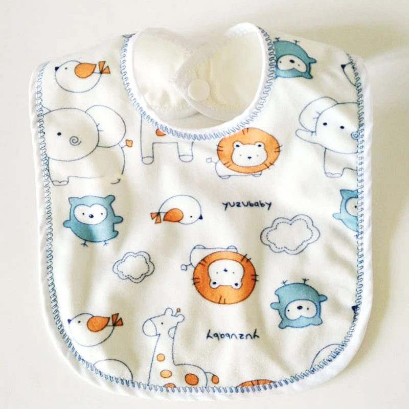 Neue Baby Lätzchen Handtuch schicht Wasserdicht Mode Closure 