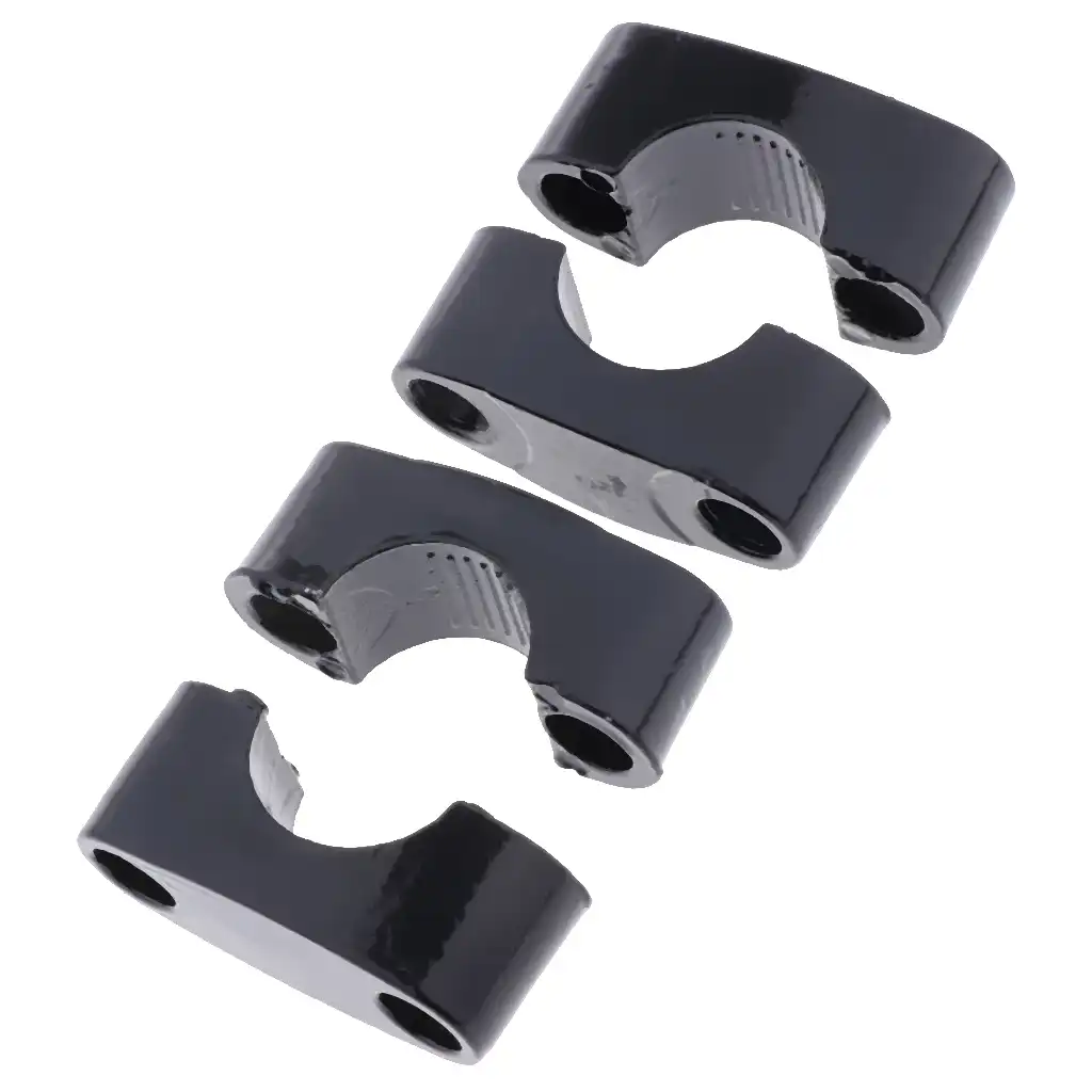 2 Pieces CNC 22mm 28mm Off road Motorcycle Bar Clamps Handlebar risers