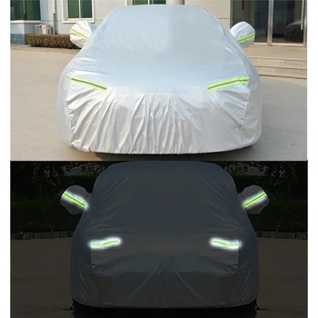 

Universal Full Car Covers Breathable UV Protection Waterproof Dustproof Snow Ice Dust Sun Dust All Weather Car Protection Cover
