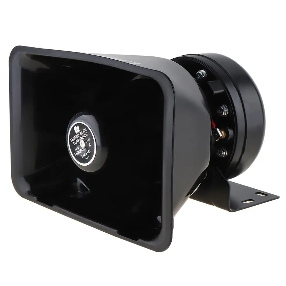 12V 200W 18 Тон Громкий Авто Автомобильная сирена Предупреждение сигнализации полицейская сирена рупор громкоговоритель с микрофоном Системы и Беспроводной дистанционного Управление