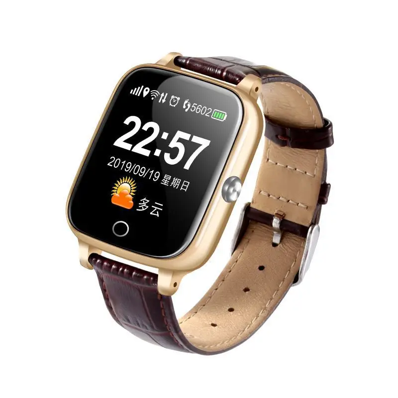

New Style Smart Old Man Smart Watch Heart Rate Blood Pressure Monitoring Sports Tracking Anti-Lost GPS Positioning Watch