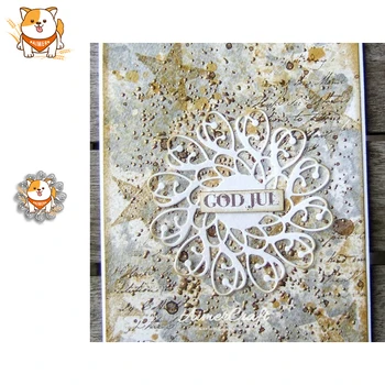 

Lace Circle Metal Cutting Dies Scrapbooking Stencil DIY Decorative Embossing Craft Die Cuts Card Making New Dies For 2019