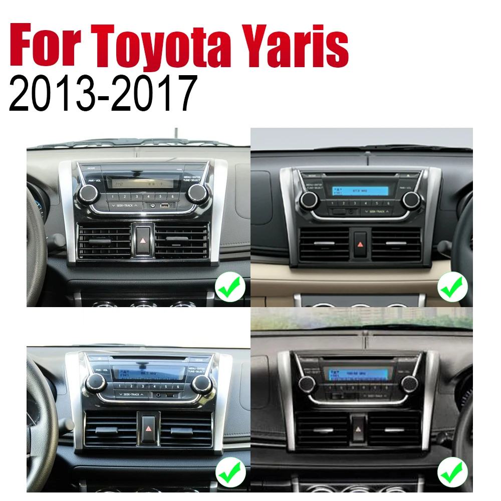 Flash Deal ZaiXi Android Car Radio Stereo GPS Navigation For Toyota Yaris 2013~2017 Bluetooth wifi 2din Car Radio Stereo Multimedia Player 2