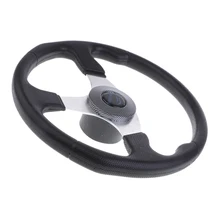 340 мм 13,4 ''3 спица 3/4'' Рулевое колесо для морской лодки и ручка из пенополиуретана