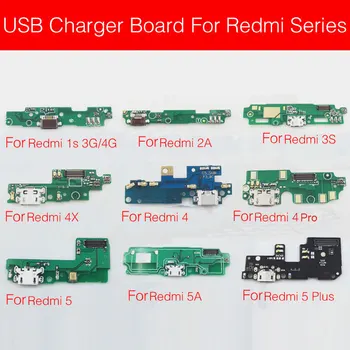

USB Connector Flex Cable For Xiaomi Redmi 1s 2 2s 2A 3 3S 3X 4 4A 4X 5 5A 3G 4G Plus Pro Sync Date Jack Port Board Flex Cable