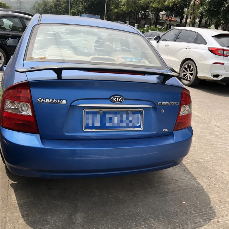 Спойлер для KIA CERATO 2006 2018 высококачественный спойлер TF из ABS материала заднее крыло