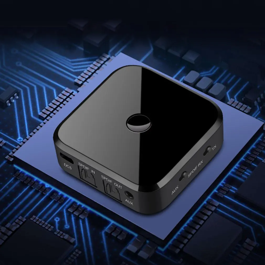 APTX Bluetooth 5,0 адаптер CSR8670 BT Bluetooth приемник и передатчик для ТВ ПК HIFI аудио 3,5 мм SPDIF Оптическое волокно