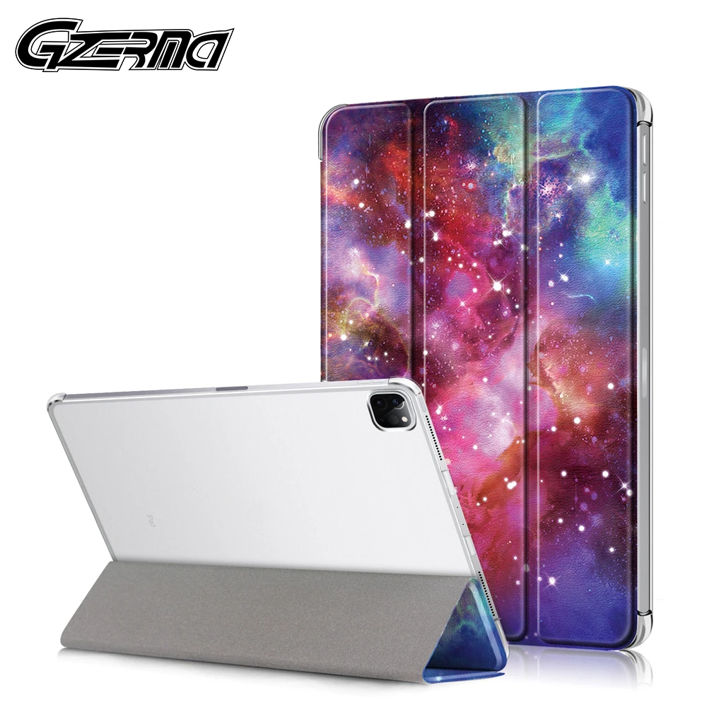 Чехол GZERMA для iPad Pro 12 9 '񟭔 смарт чехол с автоматическим пробуждением и спящим