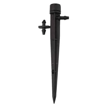 

50 Pcs Micro Bubbler Drip Irrigation Adjustable Emitters Stake Water Dripper