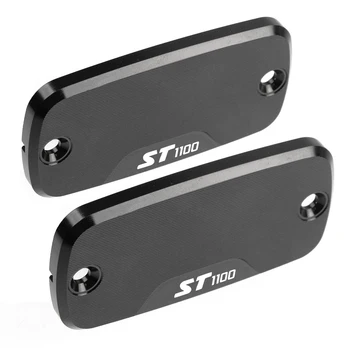 

1 pair Motorcycle CNC accessories Reservoir Brake Cap Power Part Front Brake Reservoir For Honda ST1100 ST-1100 ST11001996-2001