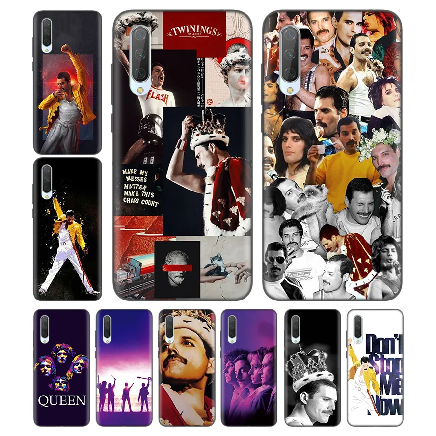 

Silicone Case For Xiaomi Redmi Note 7 7A 7S 8 6 6A 5 K20 Mi A1 A2 A3 8 9T CC9 CC9E Play Lite Pro F1 Cover Queen Freddie Mercury