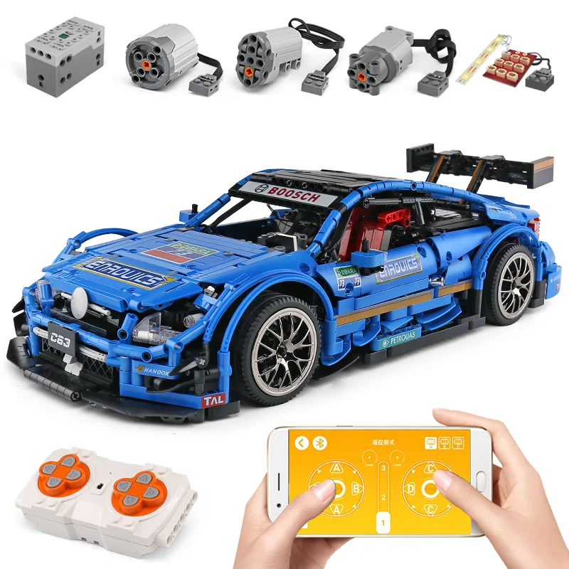 Плесень King 13090 Technic McLaren P1 Супер гоночный автомобиль приложение RC модель