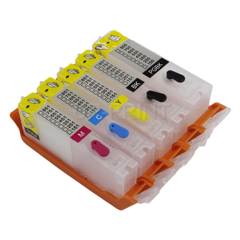 UP 5pcs PGI-250 CLI-251 refill ink cartridge for IP7220 MG5420 MG5422 MX722 MX922 MG5520 MG6420 MG5522 MG5620 pgi 250 | Компьютеры и