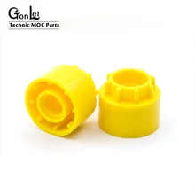 10 Stks/partij High-Tech Gears Parts Rijden Ring Extension 8 Tand 35186 Moc Bouwsteen Bricks Monteren Deeltjes Diy speelgoed