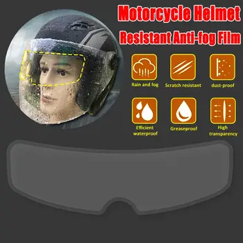 

Universal Type Motorcycle Helmet Anti-rain Anti-fog Film Electric Car Half-helmet Anti-fog Lens Patch patch film Goggles Racing