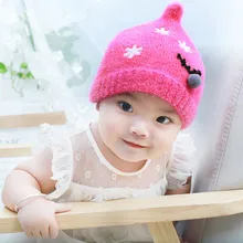 Новинка, 1 шт., унисекс, колпачок соски Рождественская Детская шляпа, вязанная соска, Осень-зима, детский шерстяной шарик для волос, Вельветовая шапка, детская шапка Y10.14