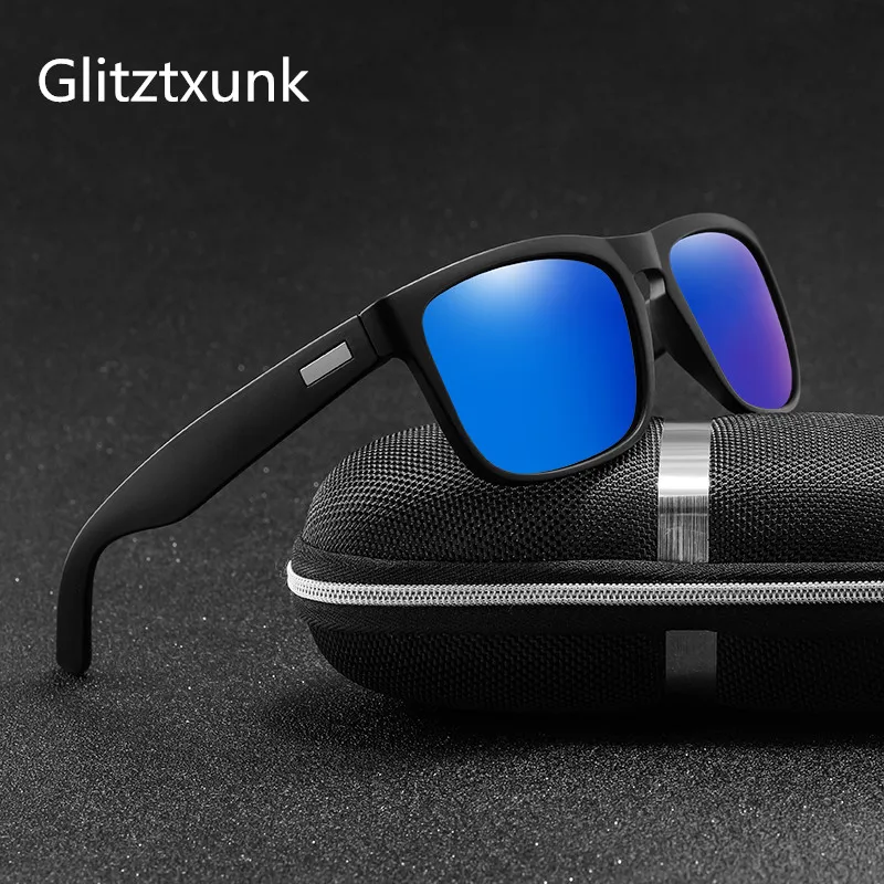 Солнцезащитные очки Glitztxunk Мужские поляризационные фотохромные квадратные