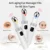 ANLAN Electric Eye Massager Vibration Anti Age Eye Wrinkle Massager Dark Circle Removal Портативный Уход За Глазами Термотерапевтический Массаж