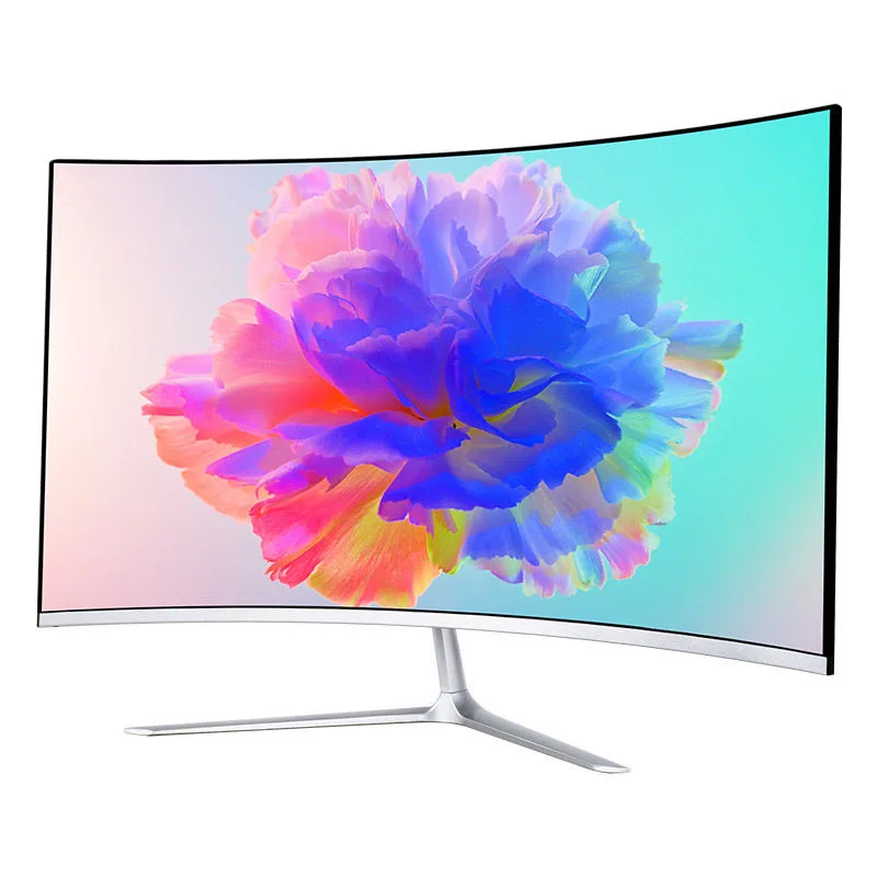 Monitor curvo 4K para videojuegos de Pc, pantalla LCD de 24 pulgadas,  144hz, 144hz, HDMI - AliExpress