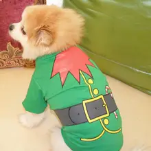 Christmas Dogs Clothes T-Shirts Soft Cotton Puppy Pets Costume Clothes for Puppy Kitten Apparel Pet Dog Accessories