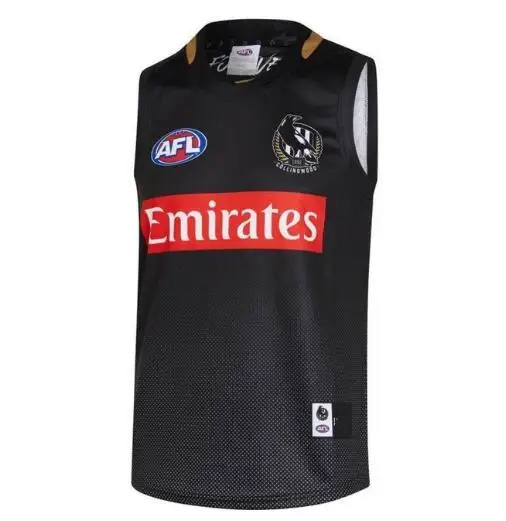 no Print AFL COLLINGWOOD MAGPIES тренировочная Джерси размер S-3XL - Цвет: no Print