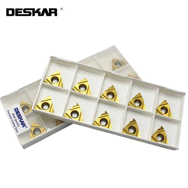 10 шт. DESKAR 22ER 22IR N55 N60 LDC CNC токарный резак режущая резьба карбидные вставки токарные
