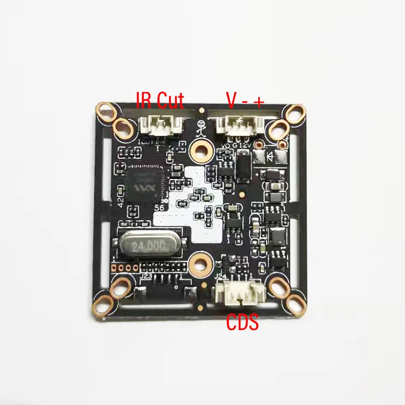 4pcs XMeye 1080P Coaxial AHD Camera Module Board XM330+M145 AHD PCB For 1080N DVR Support Face Detect IR Cut CCTV Camera outdoor cctv systems