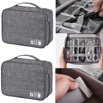 

Multi-function Case For Headphones Storage Bag Digital Bag Power Cord Protection Storage Bag Disk Storage U Charger Box G5G3