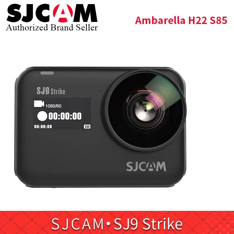 

SJCAM SJ9 Strike 4K 60FPS WiFi Remote Action Camera GYRO/EIS Wireless Charging Live Streaming Waterproof Sports DV Camara pro yi
