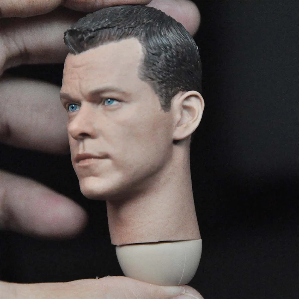 COVER HEAD scolpire Matt Damon Custom 1/6 scala per 12" Maschi Action Figure Corpo Hot Toys 
