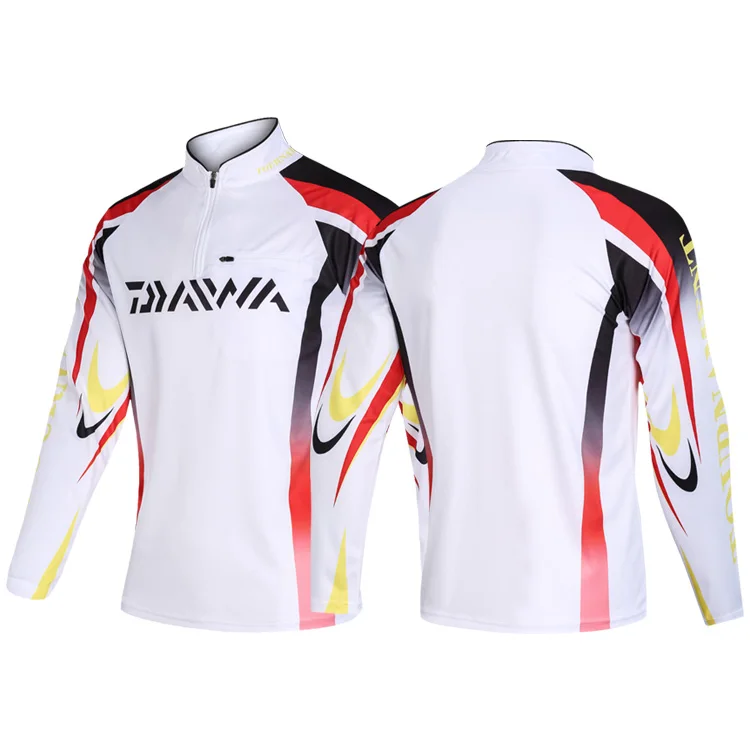 

2020 DAIWA DAWA Fishing Clothes Summer Coat Long Sleeve Cold Sensation Sunscreen Anti-UV Quick-Drying Breathable Fishing Shirts