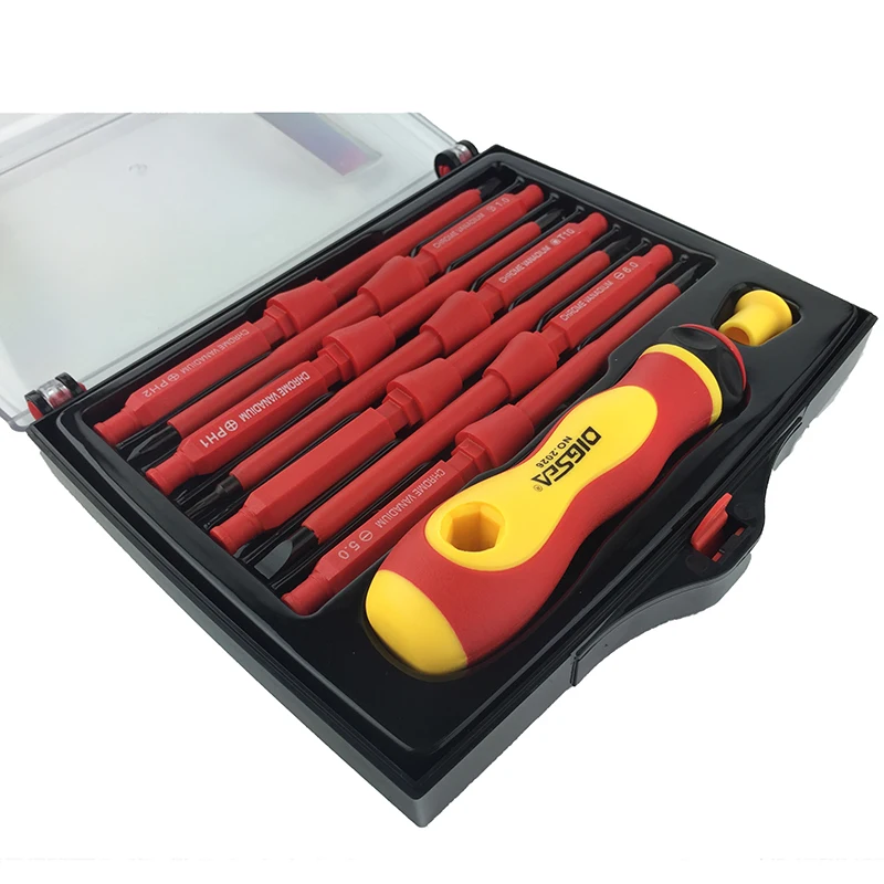PARON 7 In 1 Precision Dismountable Screwdriver 6 Insert Bit Set Screw Driver Magnetic Bits Maintenance Tool Repair | Инструменты