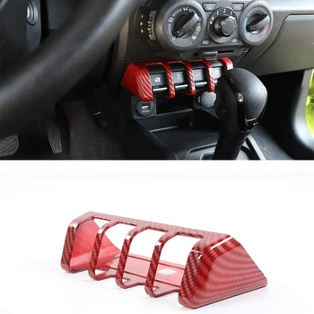 

Car ABS Window Lifter Button Panel Decorative Cover for Suzuki Jimny 2019-2020