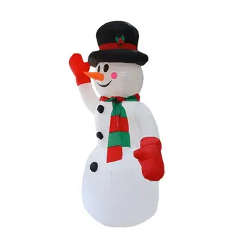 

Christmas Props Exquisite Inflatable Toys Red Hand Snowman Modeling Inflatable Model Funny Performance Props