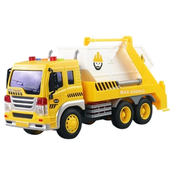 

WENYI Inertia Engineering Truck Dump Truck Transporter Large Children Car Toy Model Fall Resistant