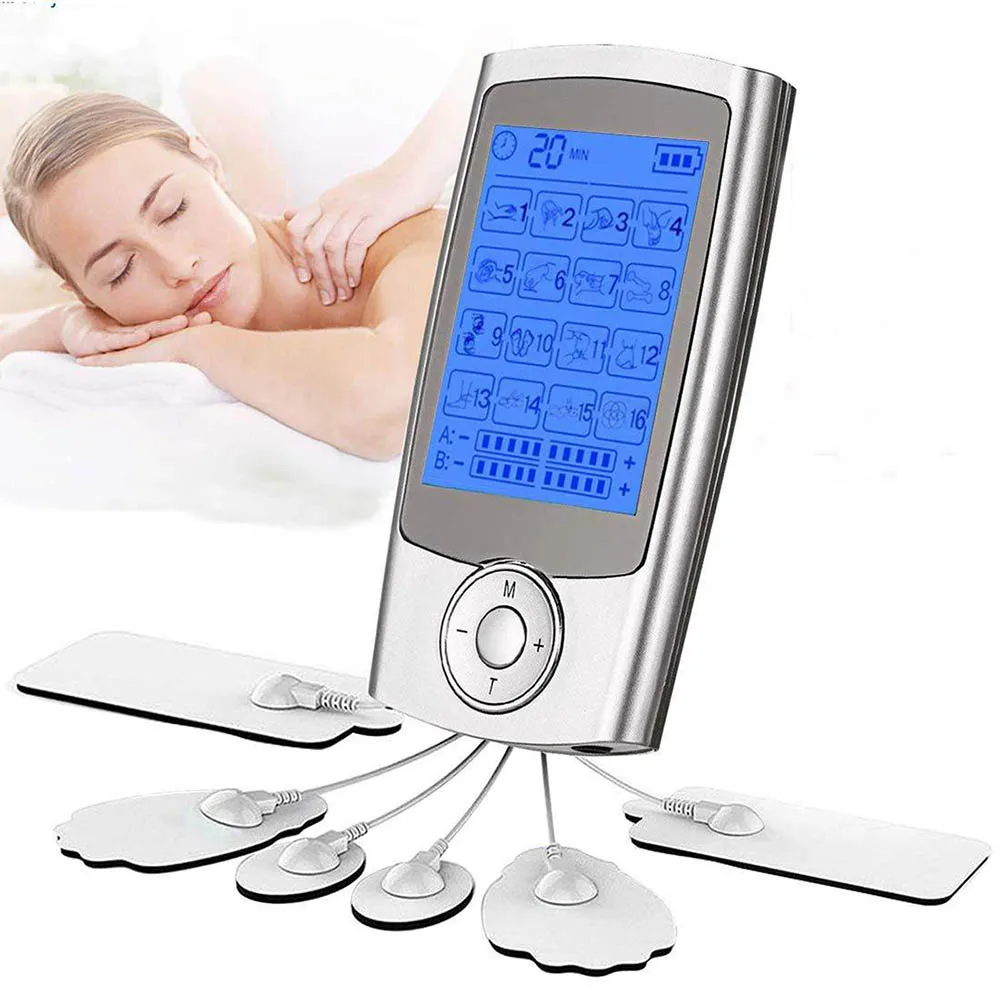 Heat TENS Unit Muscle Stimulator Simulated Massage Heat Therapy for Lower  Back Arm Leg Foot Shoulder and Arthritis Pain Relief - AliExpress