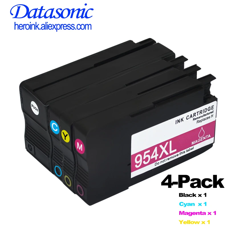 Dat для H P 954 XL 954XL совместимый чернильный картридж hp OfficeJet Pro 7740 8210 8710 8715 8716 8720 8725 8730