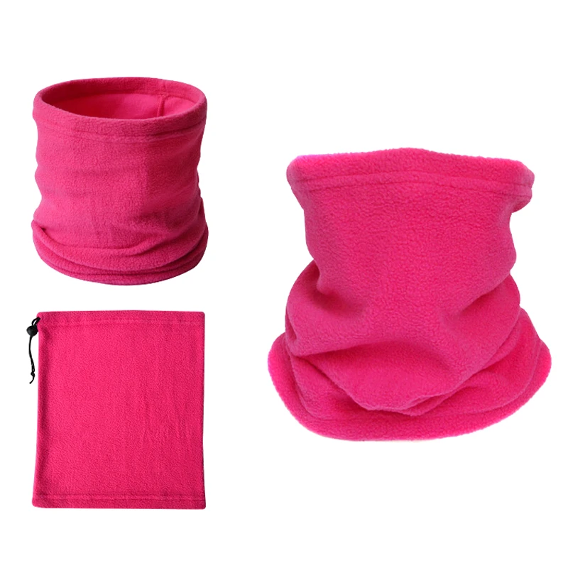 rose red Грелка для шеи, маска для лица, теплая, ветрозащитная, для зимнего велоспорта, на открытом воздухе, BHD2 - Цвет: rose red